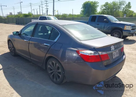2014 Honda Accord Sport from USA, damaged, VIN 1HGCR2E57EA043790